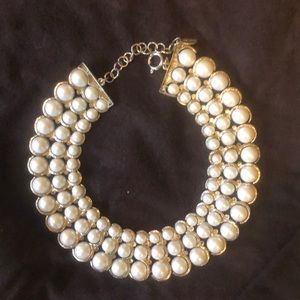 Faux Pearl Necklace